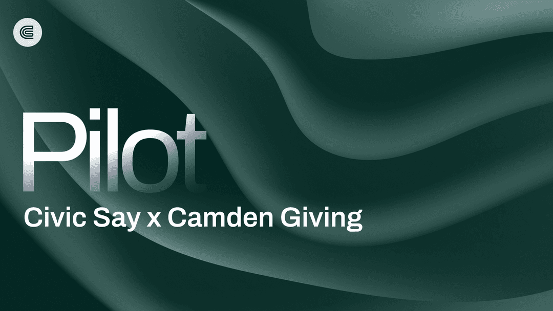 Case study: Camden Giving pilot